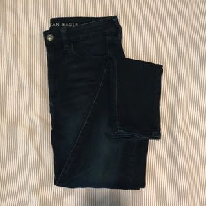 American Eagle Super Hi-Rise Jegging Dark Wash
